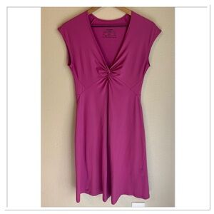 Patagonia Seabrook Bandha Dress Reef Pink Size Medium